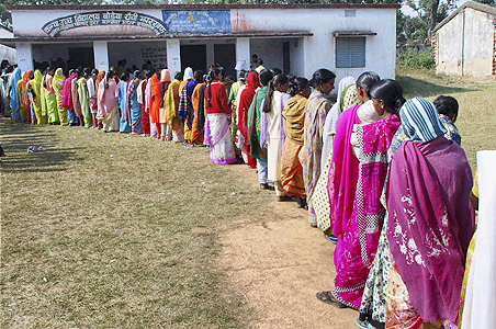 52% polling in Jharkhand amid tight security