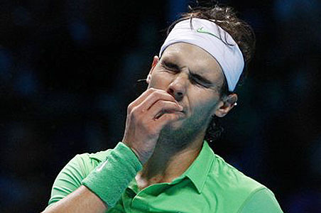 Nadal knocked out by dominant Davydenko