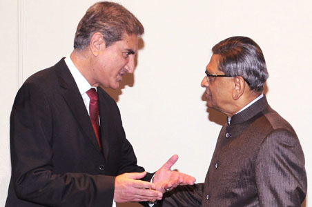 Krishna, Qureshi meet at lunch in Kabul