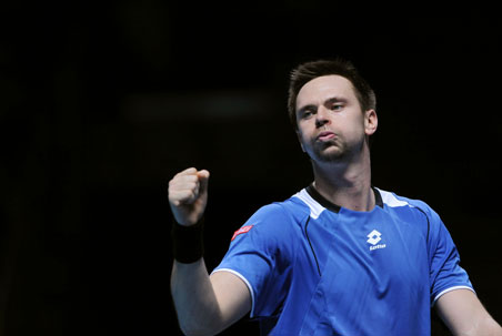 Soderling beats Djokovic at ATP finals