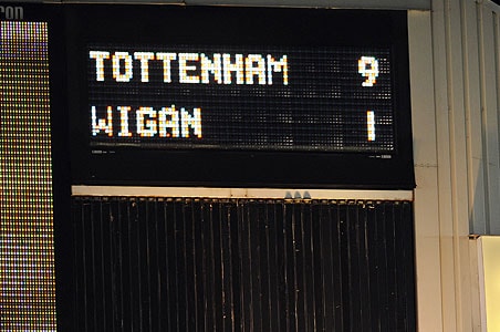 Wigan players to refund fans after Spurs thrashing