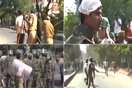 Gandhigiri in Osmania University