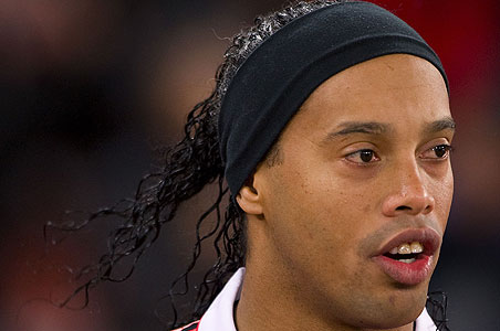Brazil forward Ronaldinho named player of decade