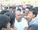 TDP leader Janardhan Reddy beaten with chappals at Osmania