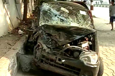 Third crash in a week on Bandra-Worli sea link