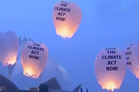 Indian sky lanterns at Copenhagen