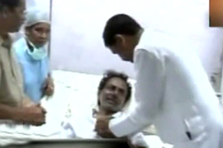 KCR doing better, agrees to take IV fluids