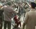Police lathi charge daily wagers in Jammu