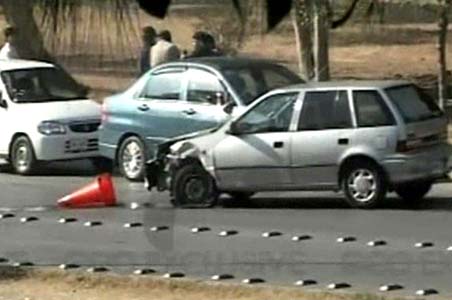 Blast outside naval headquarters in Islamabad