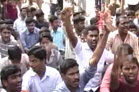 Gandhigiri in Osmania University