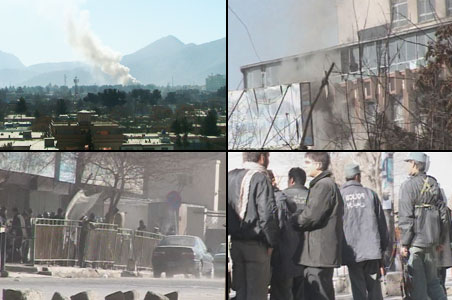 Taliban fighters strike Afghan capital, 5 killed