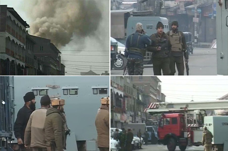 Police blames Pakistan for Srinagar attack