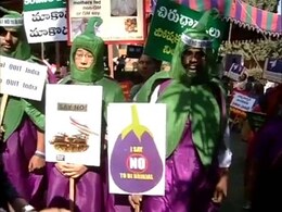 Environment Minister faces protests at Bt brinjal meet Environment Minister faces protests at Bt brinjal meet