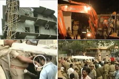 7 killed, few trapped in building collapse in Bellary