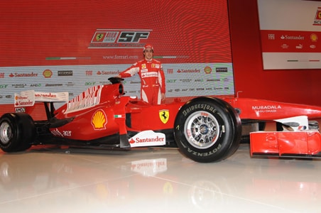 Ferrari unveil 2010 Formula 1 car