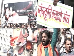 Moral police attacks lingerie, condom ads in Bhopal Moral police attacks lingerie, condom ads in Bhopal