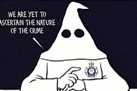 Ku Klux Klan cartoon in India angers Australia