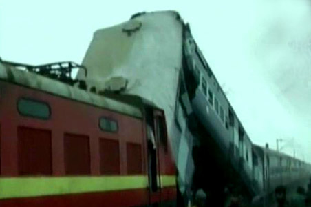 Helpline numbers for Saturday's train accidents