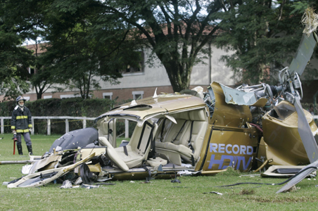 Brazil: Pilot crashes chopper, saves lives