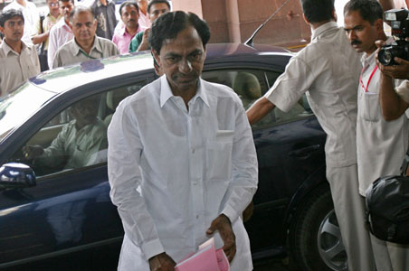 KCR says Centre has "betrayed" Telangana