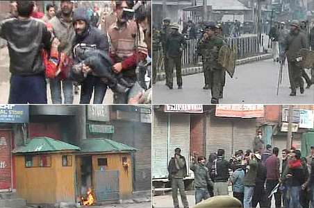 Who killed Zahid in Srinagar?