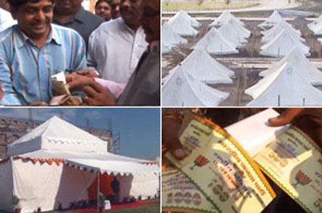 BJP asks for donations for Indore conclave