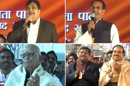 Forthright Gadkari gets thumbs up from Advani