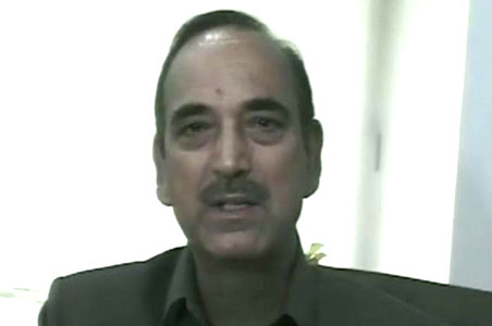 Ghulam Nabi Azad against amnesty to militants