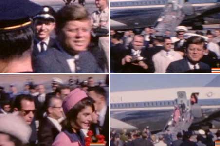 Rare video of Kennedy's last day released