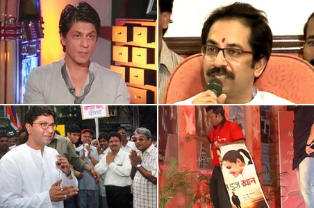 Raj Thackeray won't join sena against SRK