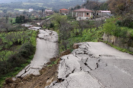 Massive landslide in Italy