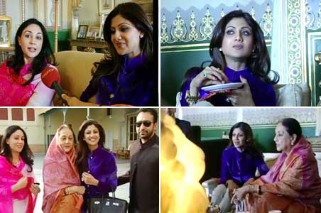 Shilpa's tea with royalty