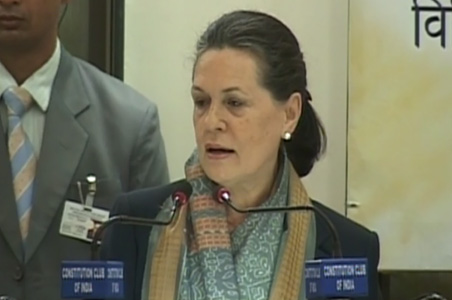 Sonia's message for power-hungry politicos