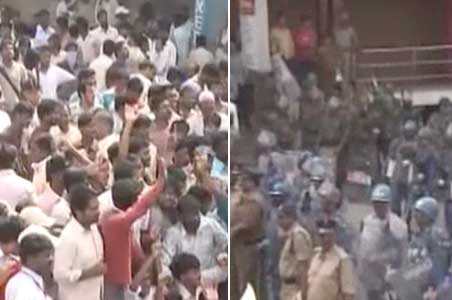 300 Telangana students detained for taking out rally