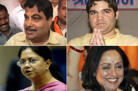 Nitin Gadkari's new team for BJP