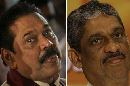 Rajapaksa calls Fonseka a 'fool', says no early pardon