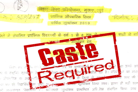 Bihar students asked to reveal caste in exams