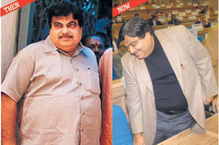 Gadkari sheds kilos for a lean makeover