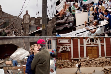 Aftershocks shake Chile as rescue efforts continue