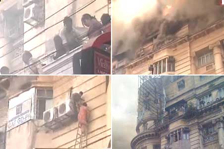 Stephen Court fire toll highest-ever in Kolkata
