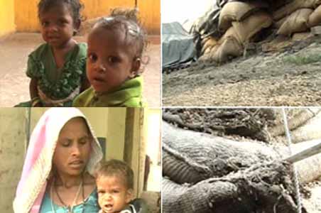 India's shame: Hungry, dying children