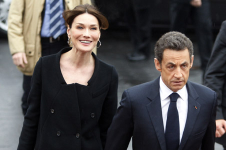 French president, first lady take on New York