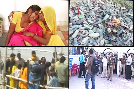 Priest flees Pratapgarh ashram after stampede