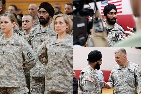 US Army gets first turbaned Sikh in decades