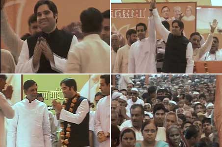 Gandhi vs Gandhi: Varun arrives in Rahul turf, UP