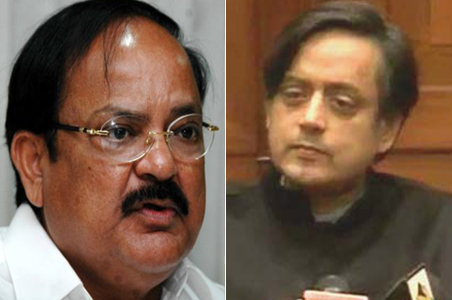 BJP raises Tharoor's twiddiction in Parliament