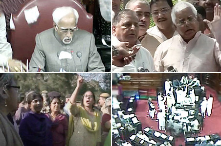 Whip cracked; 7 disruptive RS members suspended