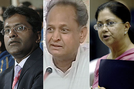 Lalit Modi attacked by Gehlot as 'extra constitutional authority'