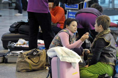 A glance at flight disruptions across Europe