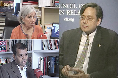 Support from New York for Shashi Tharoor